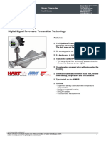 4-Wire Compact Design Digital Signal Processor Transmitter Technology