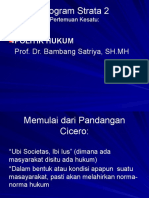 politik hukum pertemuan kesatu