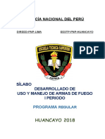 SILABUS DESARROLLADO SOBRE USO Y MANEJO DE ARMAS DE FUEGO 2018.docx