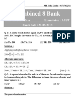 Combined 8 Bank - 2018 AUST PDF