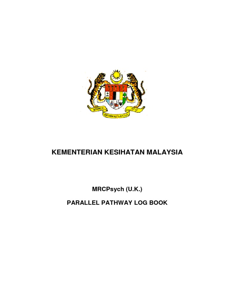 Mrcpsych Log Book Updated Pdf Psychiatrist Mental Disorder