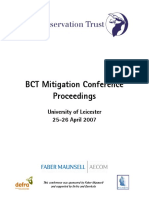 BCT Mitigation Conference Proceedings 2007