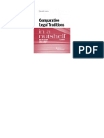 (Nutshell Series.) Carozza, Paolo G. - Glendon, Mary Ann - Picker, Colin B. - Comparative Legal Traditions in A Nutshell-West Academic Publishing (2016) PDF