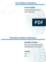 5-The Role of Data in Business