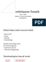 Video Pembelajaran Tematik