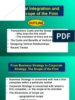Lecture 7 - Corporate Strategy - Vertical Integration