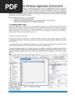 Chapter 1. The Windows Application Environment: 1.1 Creating A New Project