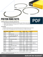 CTP PISTON RING SETS TECHNICAL SPECS