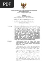Download Permen 28 Tata Cara Dan Persyaratan Perizinan Penyelenggaraan Penyiaran by Ruslan SN47715244 doc pdf