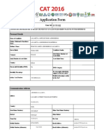 Application Form: User Id