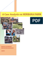 Case Analysis On Herbana Farm Final Output