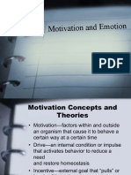 Motivation and Emotion