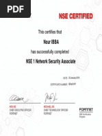 NSE 1 Certificate