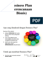 Business Plan (Perencanaan Bisnis)