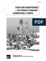 INSTALLATION AND MAINTENANCE MANUAL FOR EBARA STANDARD SUBMERSIBLE PUMPS.pdf