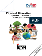 Physical Education: Quarter 1-Module 1: Strength Training