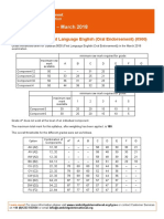 Grade Thresholds - March 2018: Cambridge IGCSE First Language English (Oral Endorsement) (0500)