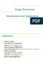 Image Processing Introduction and Application