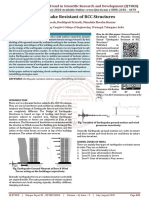 Earthquake Resistant of RCC Structures