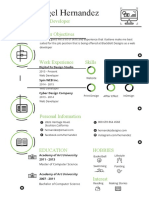 Minimalist Infographic resume.docx