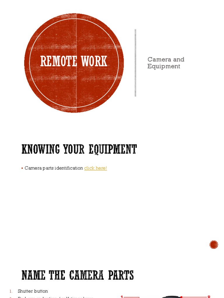 Camera Parts | PDF