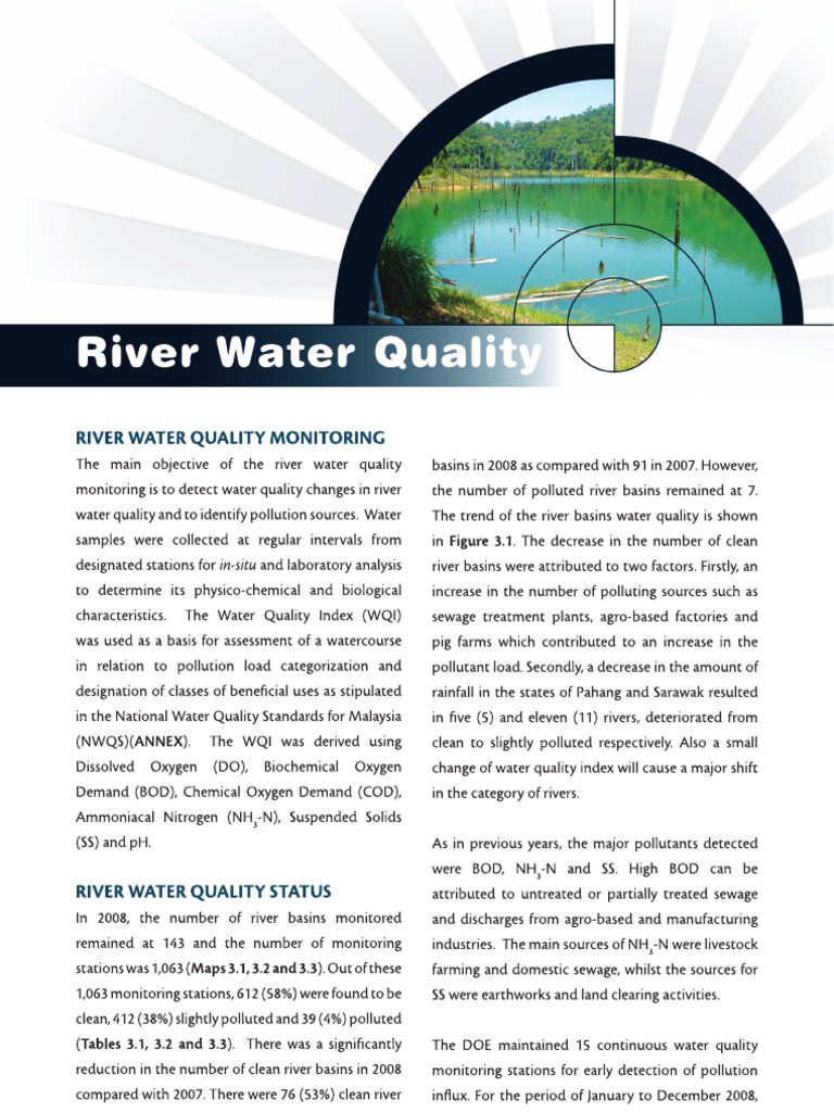 RIVER WATER QUALITY