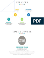 Slide 03 Services Slide by PowerPoint School Udemy