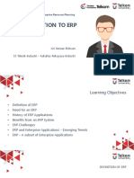 1.1 Introduction To Erp V1.0 PDF