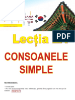 Lecția2 (Consoane + Consoane Duble) PDF