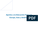 Aportes A La Educación Física en Europa, Asia y América