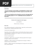 Didactique du FLE : Approches et Méthodes | PDF | Pédagogie | Apprentissage