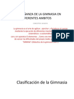 LA GIMNSIA, CONCEPTOS Generales I