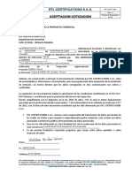 SG-F-040 Carta Aceptacion Cotizacion RTL Diligenciada