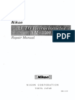 Nikon Autorefractometer 5500 repair manual.pdf