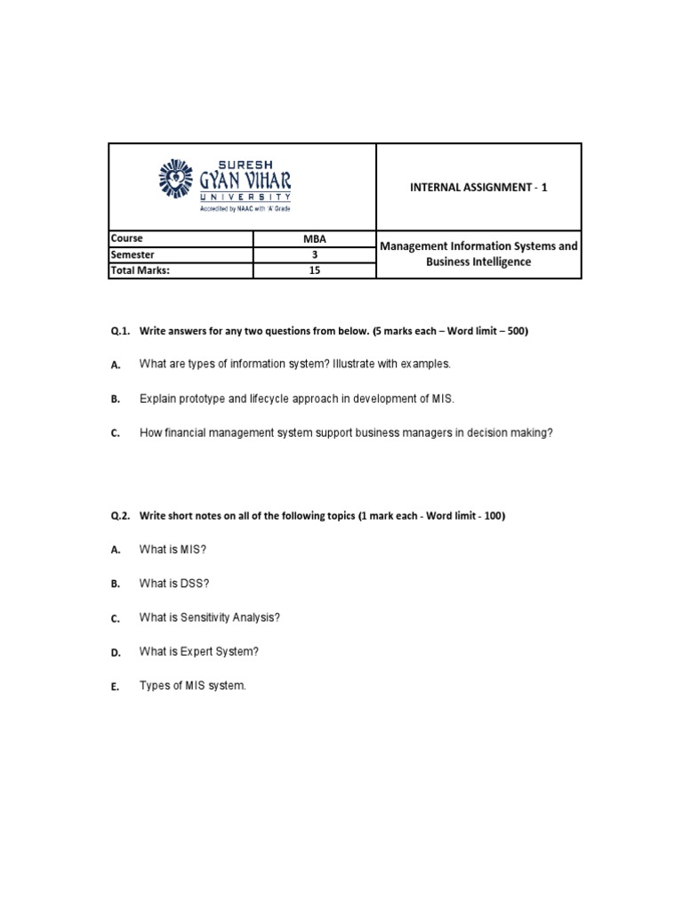 Management Information System - Business Intelligence | PDF | Computers