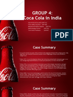 Kasus Coca Cola in India