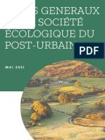 Lancement des Etats généraux de la Société écologique du Post-urbain