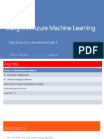 Using R in Azure ML