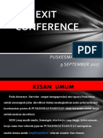 Exit Conference Pusk Pamotan