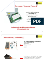 Transparencias de Montaje de Universal Trainer 2