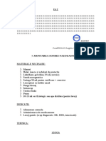 Montarea Sonde Nasogastrice Sau Orogastrice