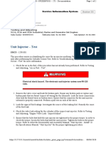 Unit Injector Test PDF