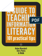 Helen Conroy, Jo Webb - A Guide To Teaching Information Literacy - 101 Practical Tips-Facet Publishing (2011) PDF