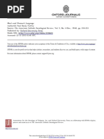 Functional Communication Checklist | PDF | Communication | Speech
