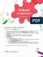 School Assignments _ by Slidesgo