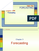 Chap 3 Forecasting