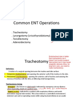 24 Common ENT Operations