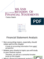 Financial Statement Analysis Insights