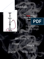 Hookah: The Tobacco Trend of The 21 Century