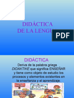 Didáctica de La Lengua